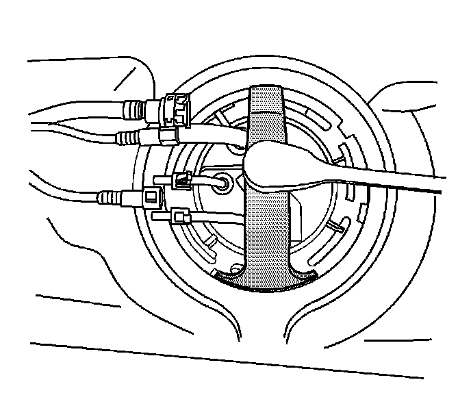 Factory diagram — Fuel Gauge Sender