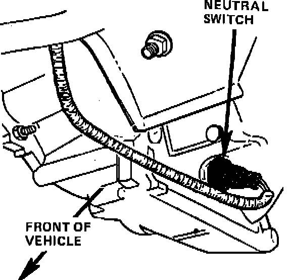 Factory diagram — Neutral Safety Switch