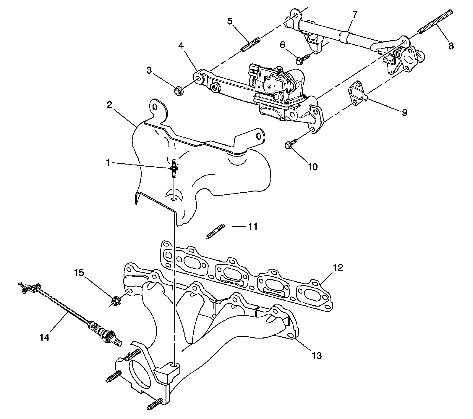 Factory diagram — Oxygen Sensor