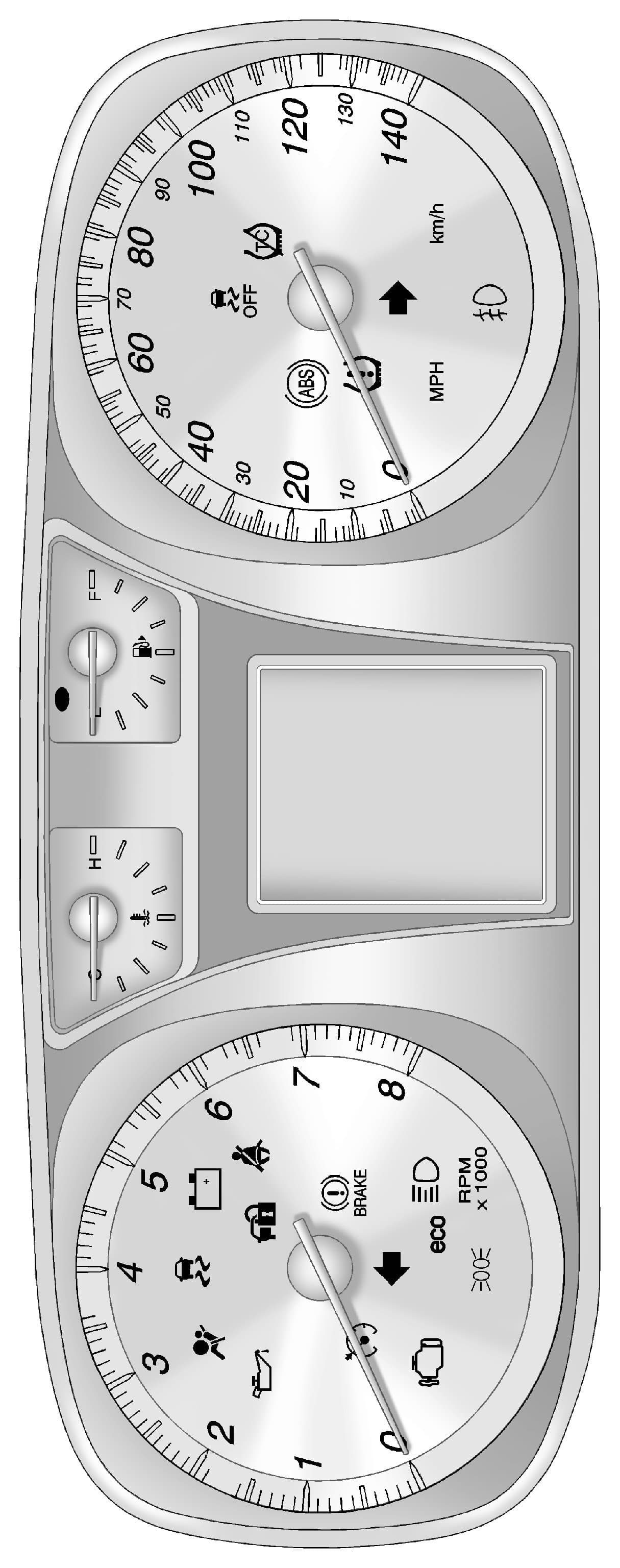 Factory diagram — Instrument Cluster / Carrier