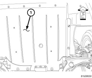 Factory diagram — Engine Mount Insulator - Removal