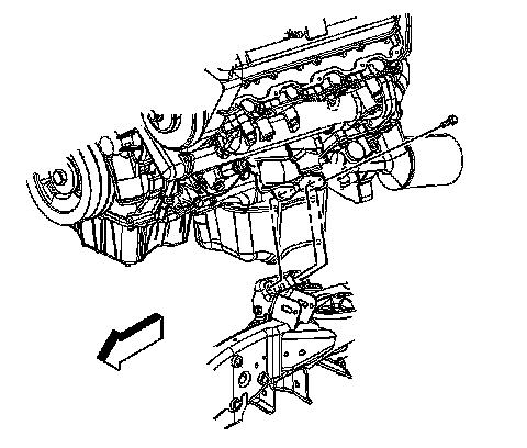 Factory diagram — Engine Mount