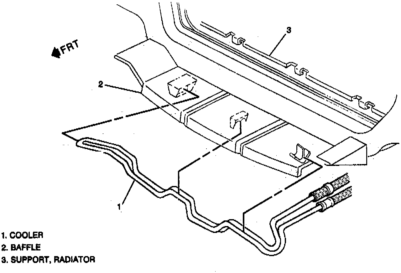 Factory diagram — Power Steering Line/Hose