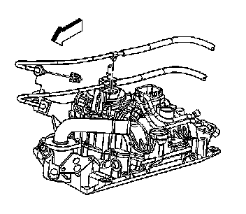 Factory diagram — Cruise Control Servo Cable