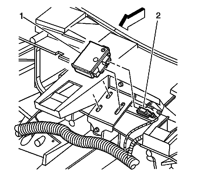 Factory diagram — Keyless Entry Receiver