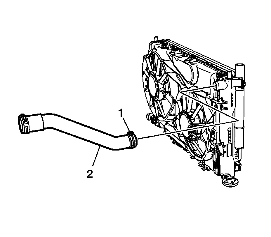 Factory diagram — Radiator Hose