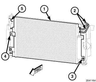 Factory diagram — Condenser HVAC