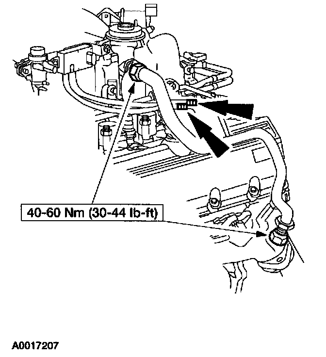 Factory diagram — EGR Tube