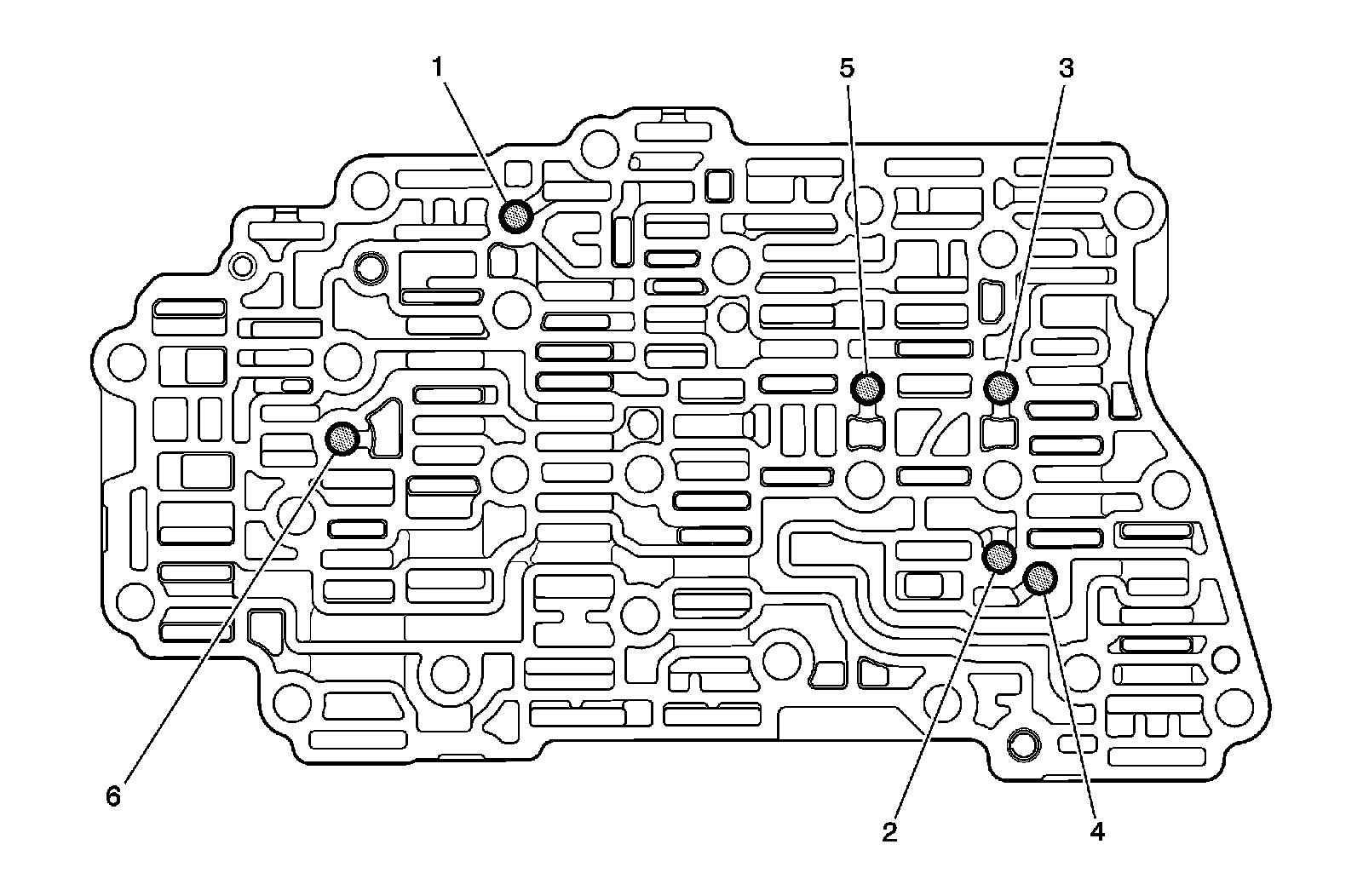 Factory diagram — Valve Body
