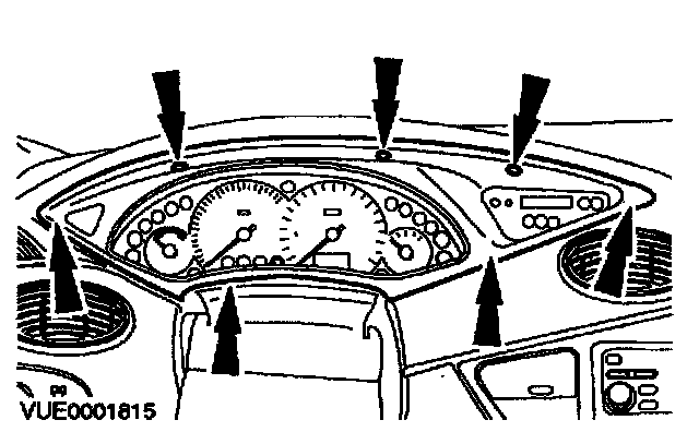 Factory diagram — Instrument Cluster / Carrier