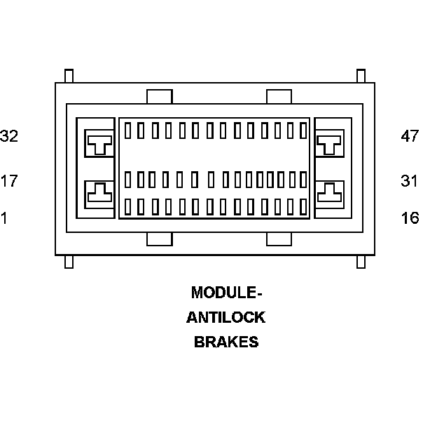 Factory diagram — Electronic Brake Control Module