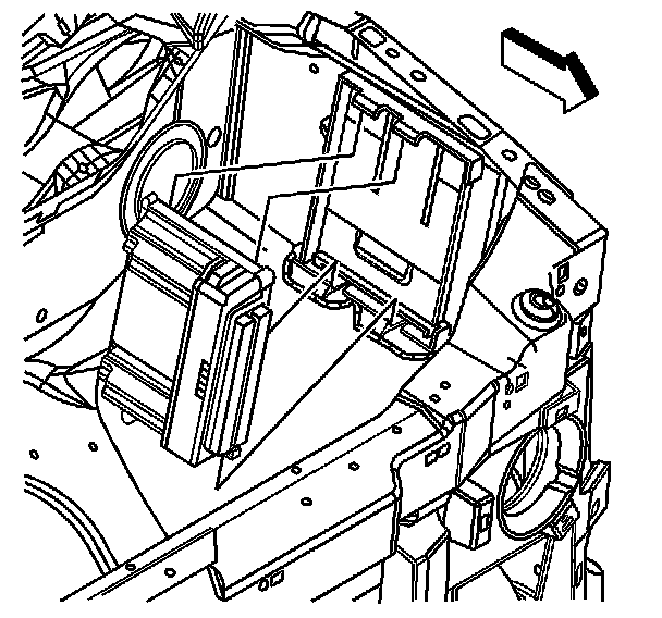 Factory diagram — Engine Control Module
