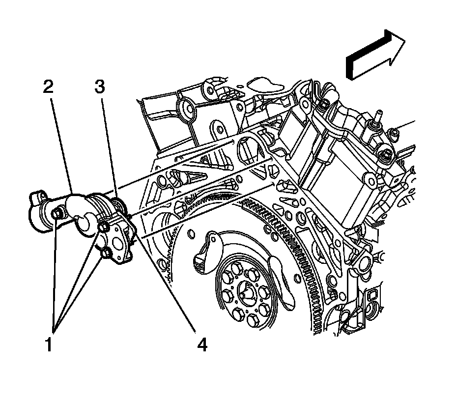 Factory diagram — Thermostat Housing