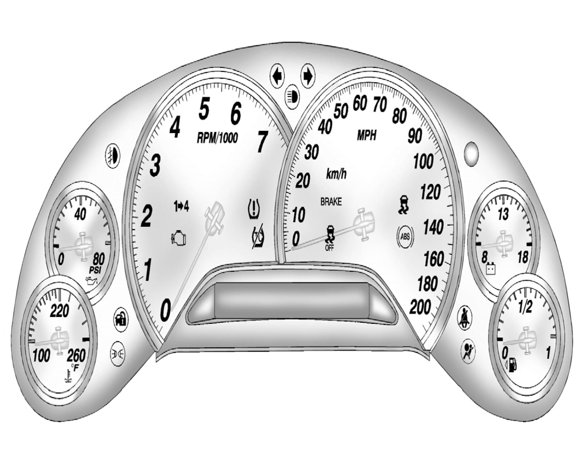 Factory diagram — Instrument Cluster / Carrier