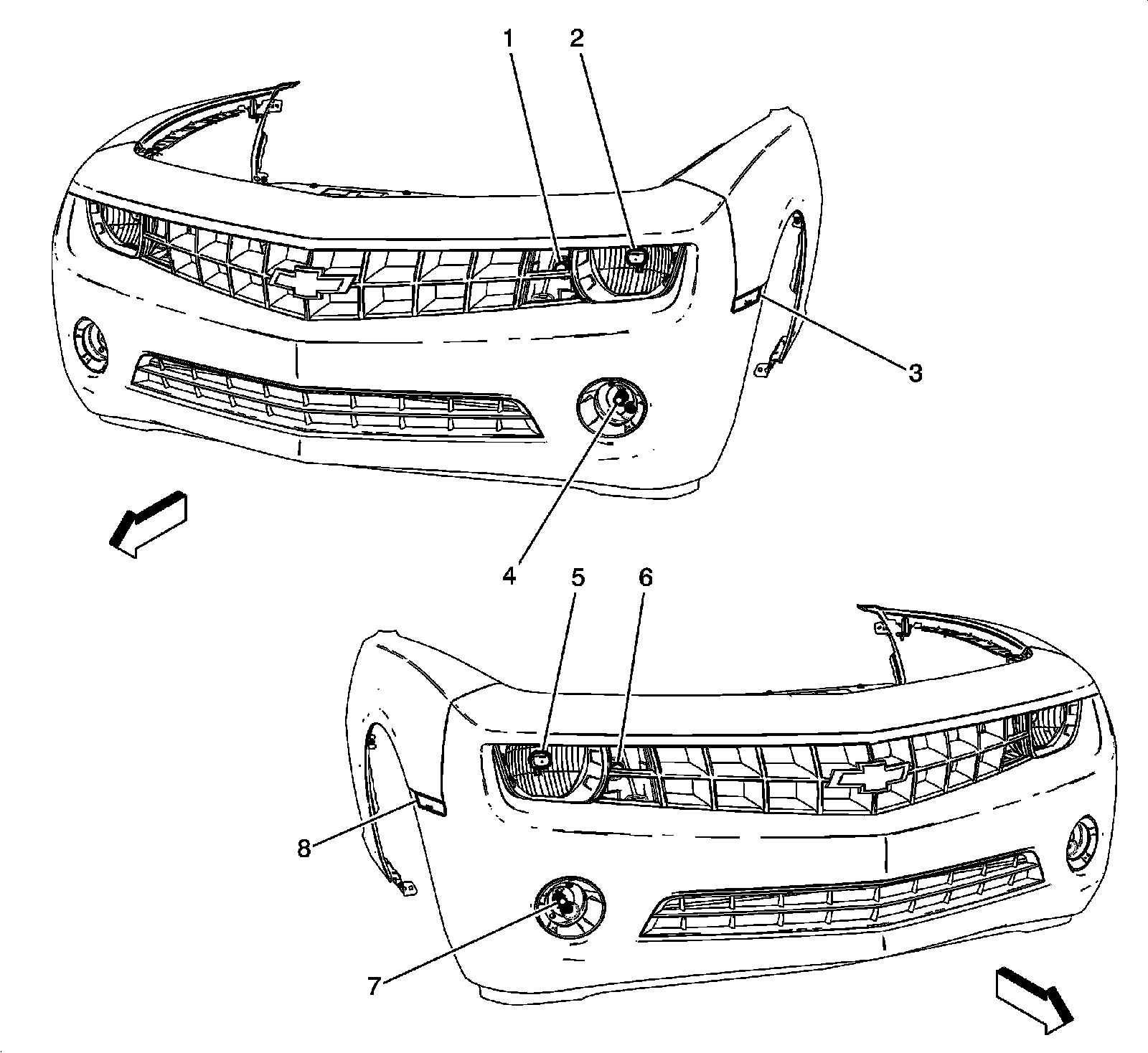 Factory diagram — Headlamp