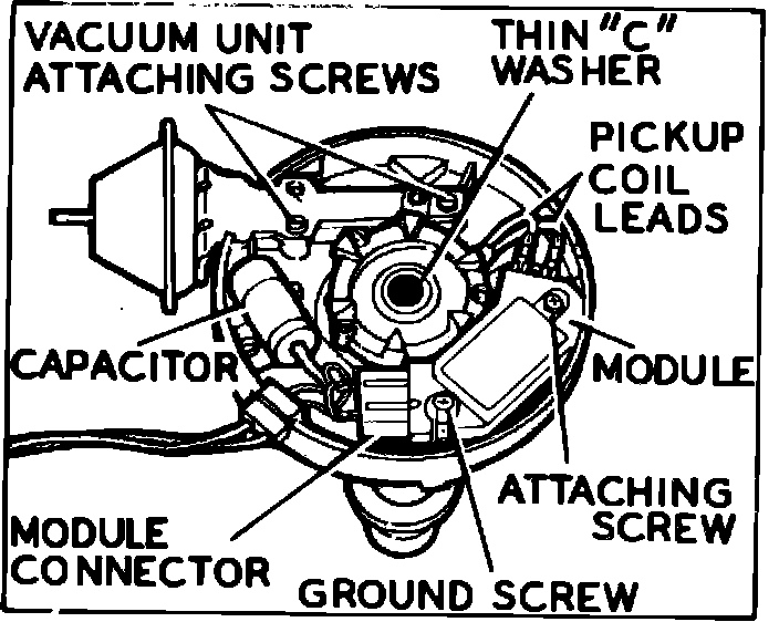 Factory diagram — Pole Piece / Reluctor Wheel
