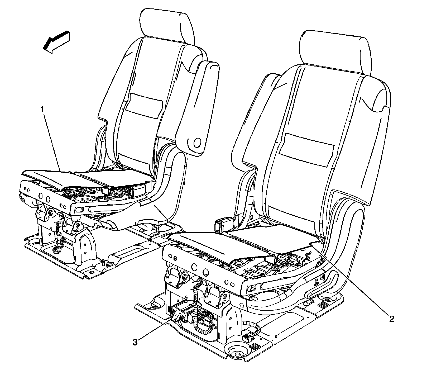 Factory diagram — Seat Temperature Control Module