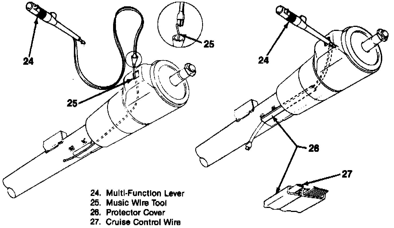 Factory diagram — Cruise Control Switch