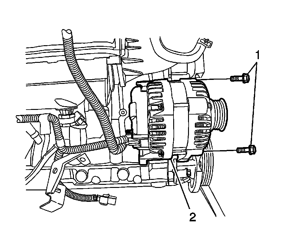 Factory diagram — Alternator