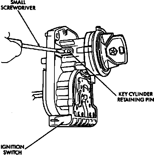 Factory diagram — Ignition Switch