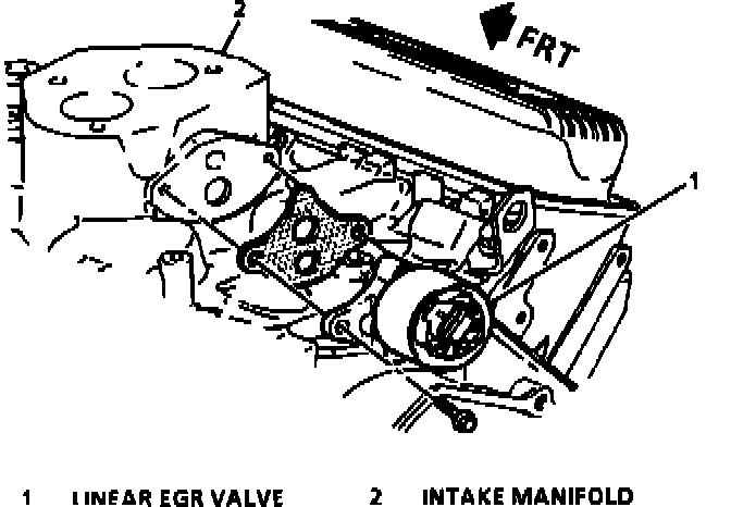 Factory diagram — EGR Valve