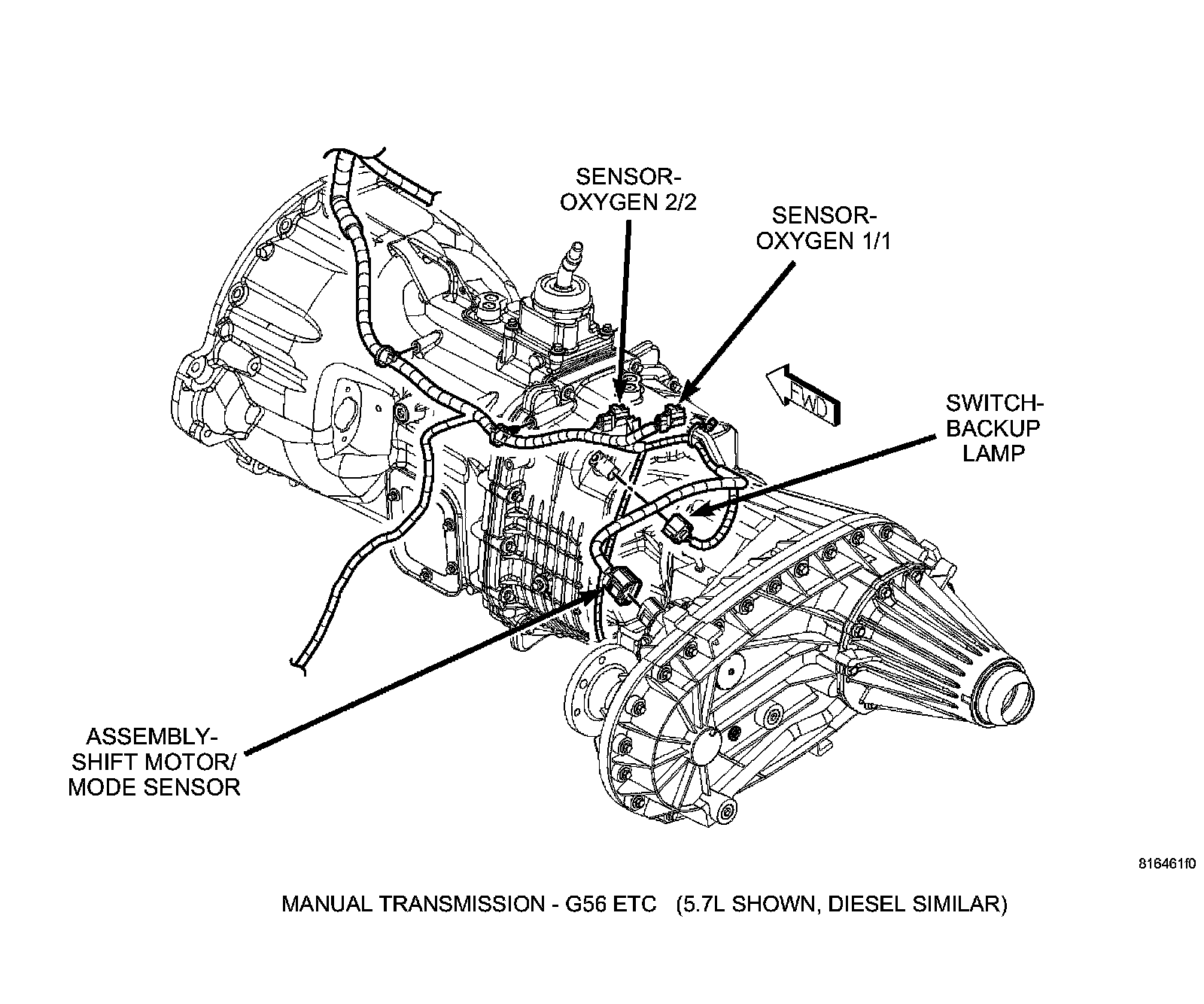 Factory diagram — Oxygen Sensor