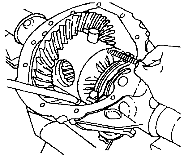 Factory diagram — Axle Shaft Replacement