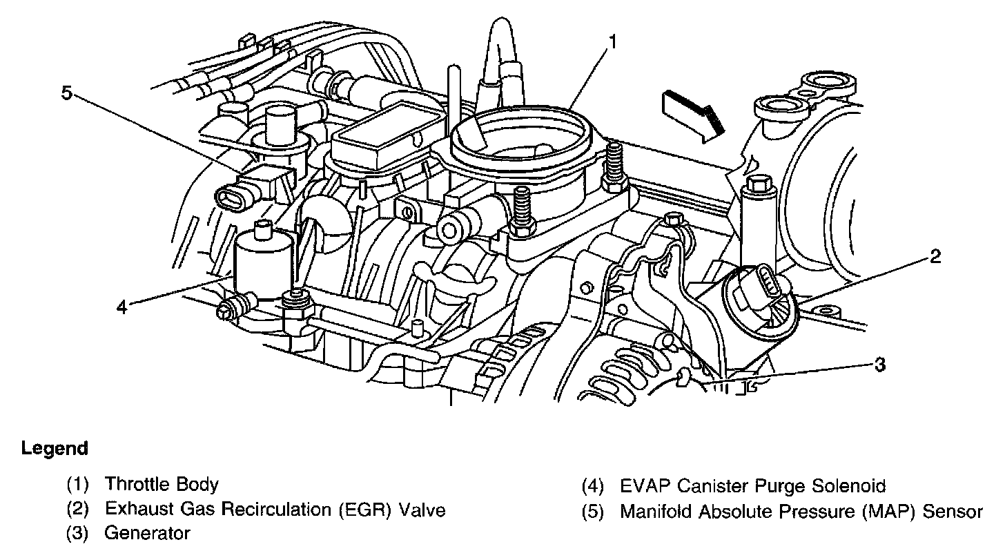 Factory diagram — Throttle Body