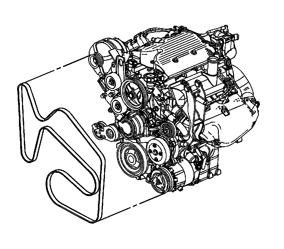 Factory diagram — Drive Belt