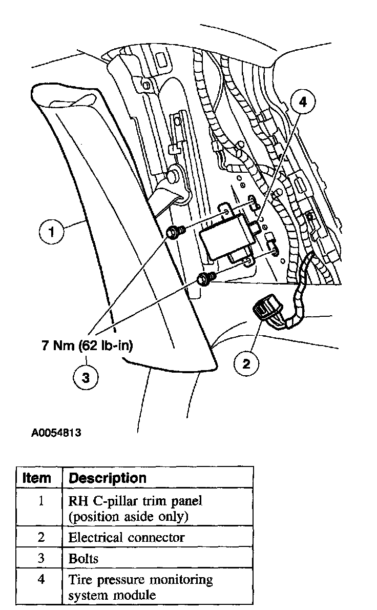 Factory diagram — Suspension Strut / Shock Absorber
