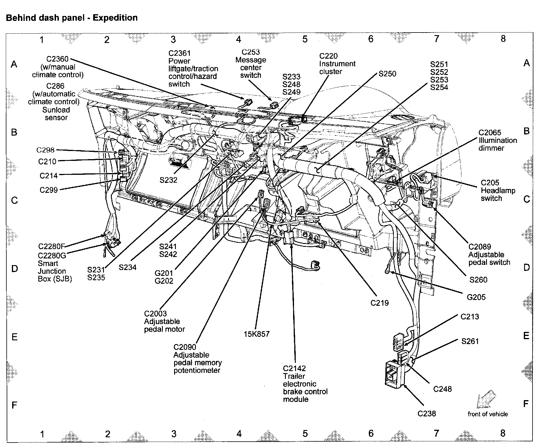 Factory diagram — Horn Relay