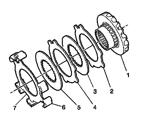 Factory diagram — Differential Clutch