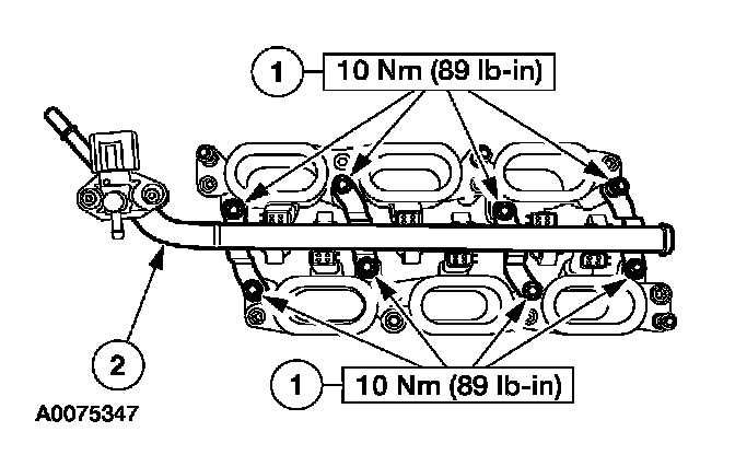 Factory diagram — Fuel Rail
