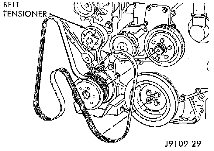 Factory diagram — Front Crankshaft Seal