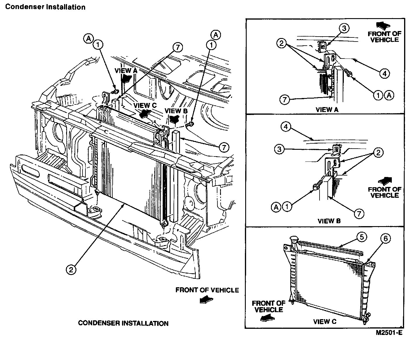 Factory diagram — Condenser HVAC
