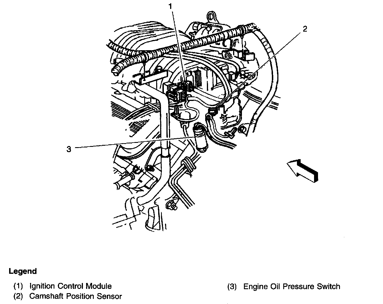 Factory diagram — Ignition Control Module
