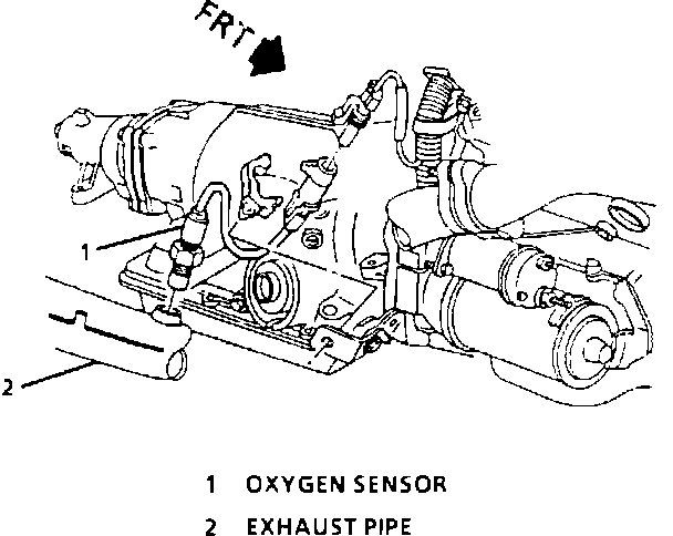 Factory diagram — Oxygen Sensor