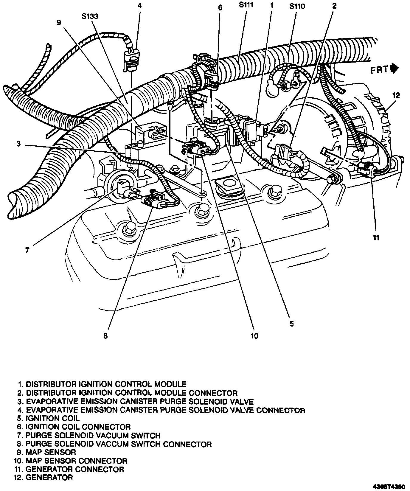 Factory diagram — Evaporative Emission Control Canister