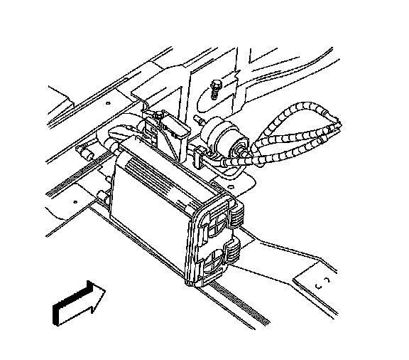 Factory diagram — Evaporative Emission Control Canister