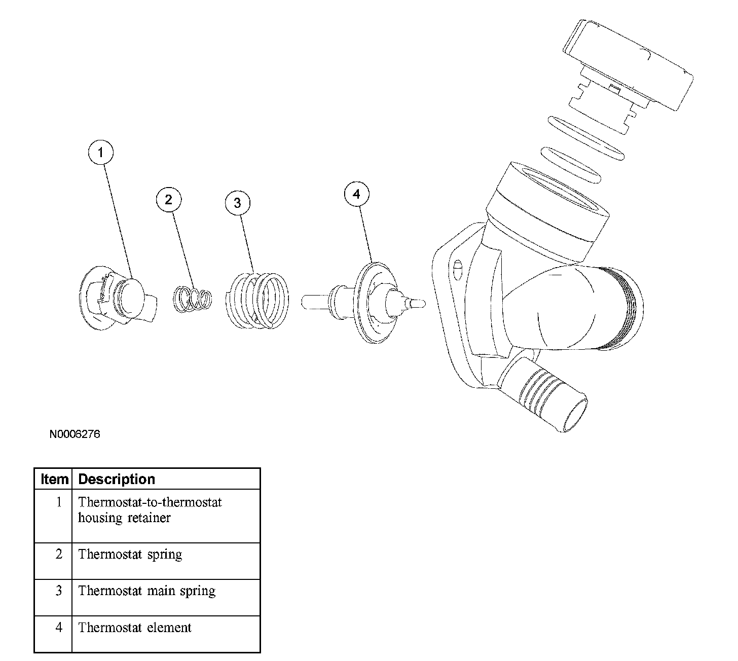 Factory diagram — Thermostat