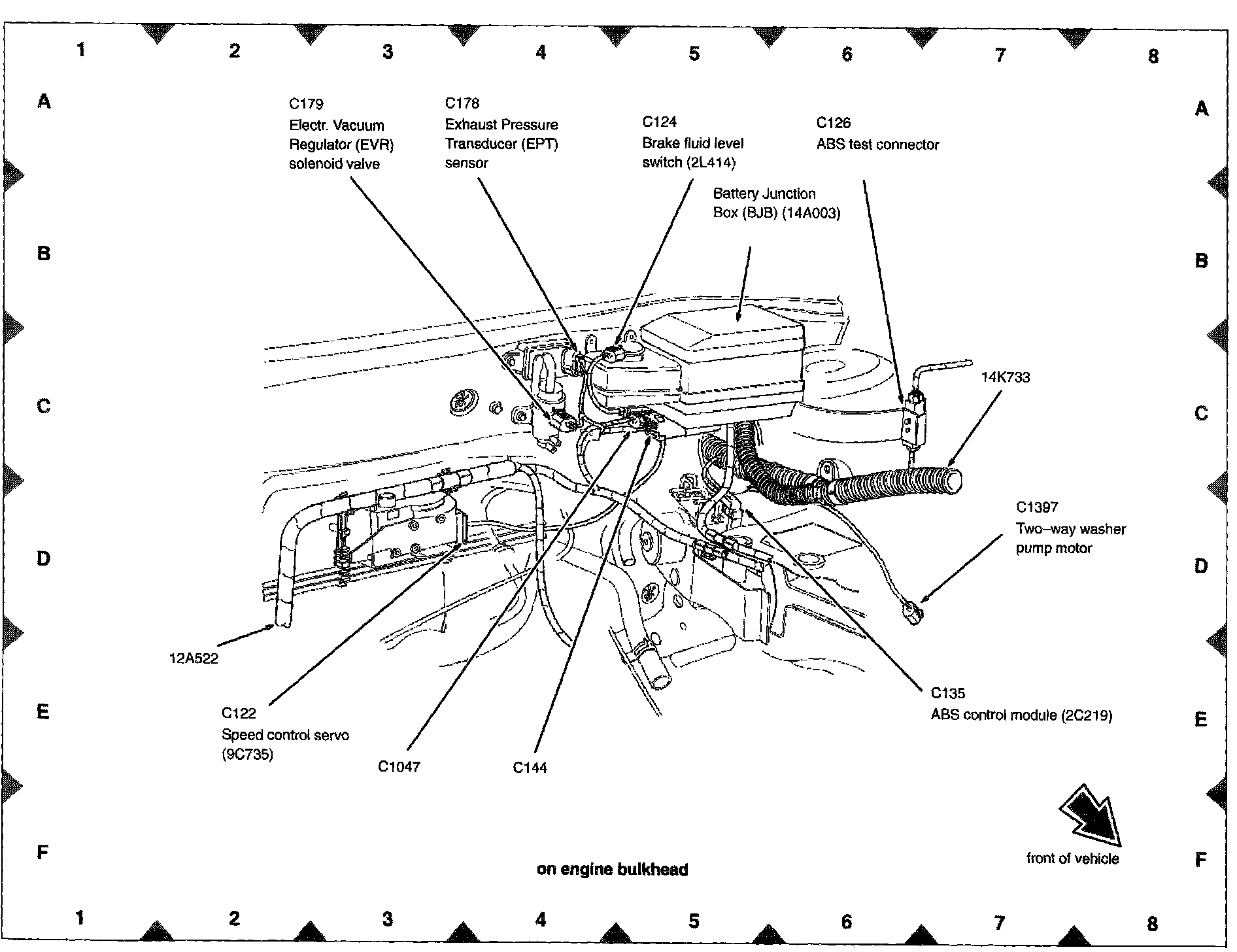 Factory diagram — Cruise Control Servo