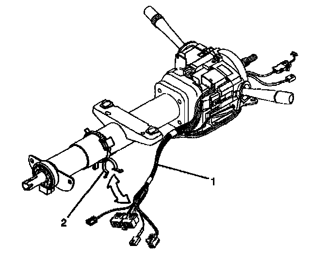 Factory diagram — Steering Column
