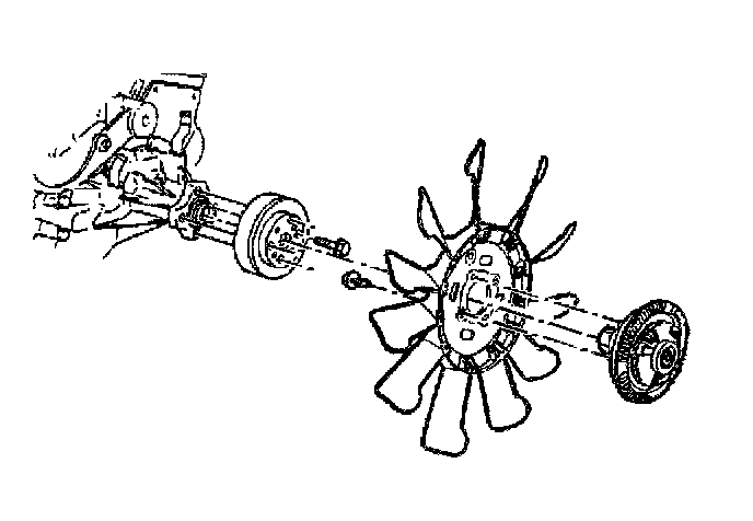 Factory diagram — Fan Clutch