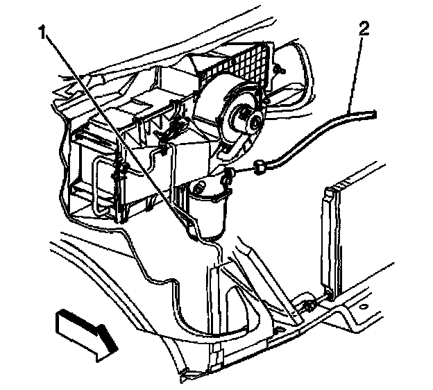 Factory diagram — Hose/Line HVAC