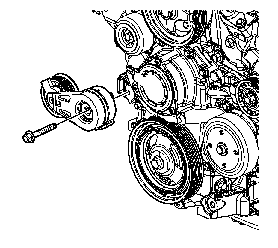 Factory diagram — Drive Belt Tensioner