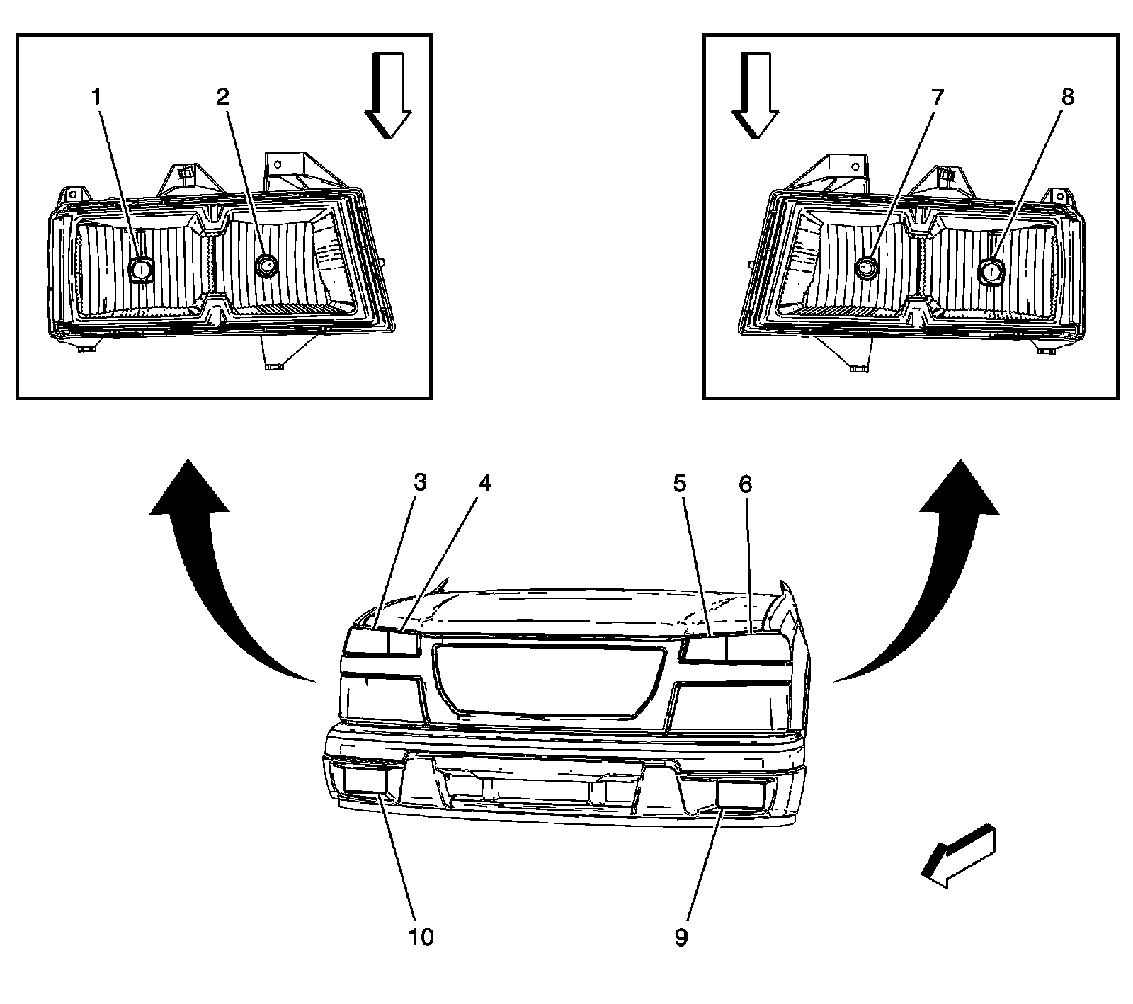 Factory diagram — Component Locations