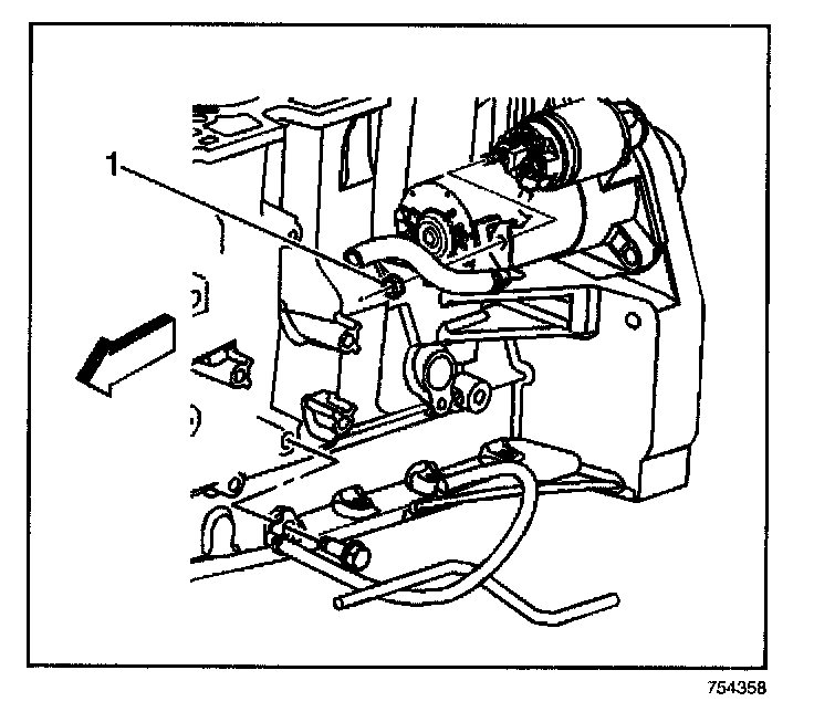 Factory diagram — Starter Motor