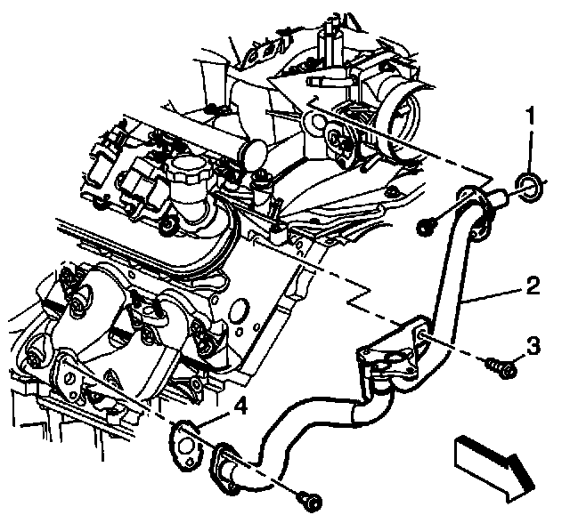 Factory diagram — EGR Tube