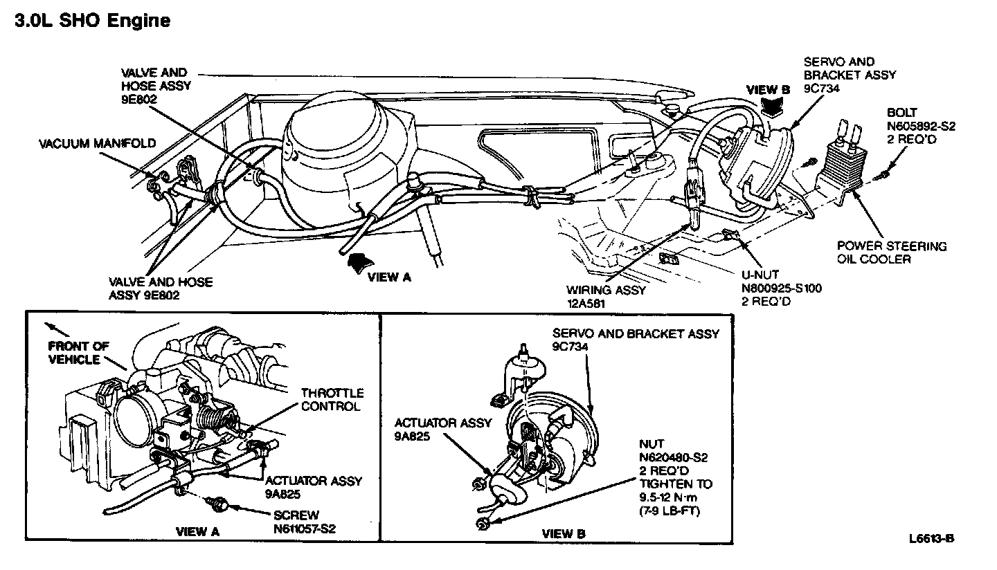 Factory diagram — Cruise Control Servo