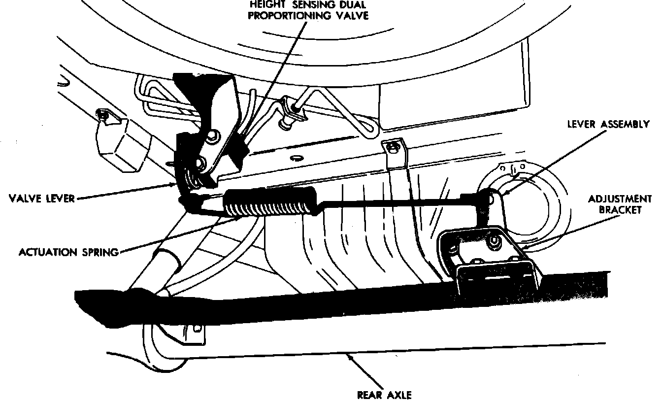 Factory diagram — Brake Proportioning/Combination Valve